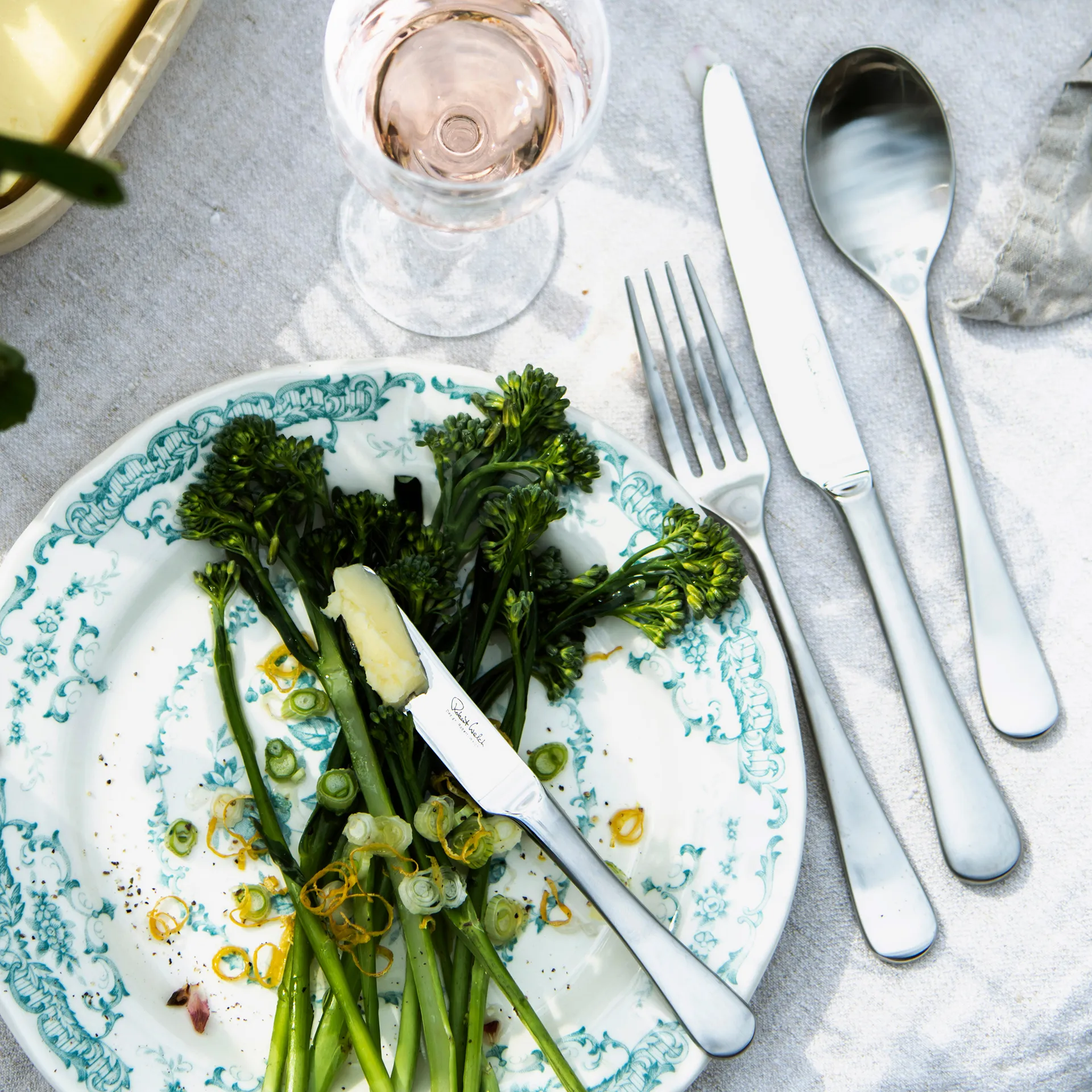 Radford Table knife matte, Stainless steel Robert Welch