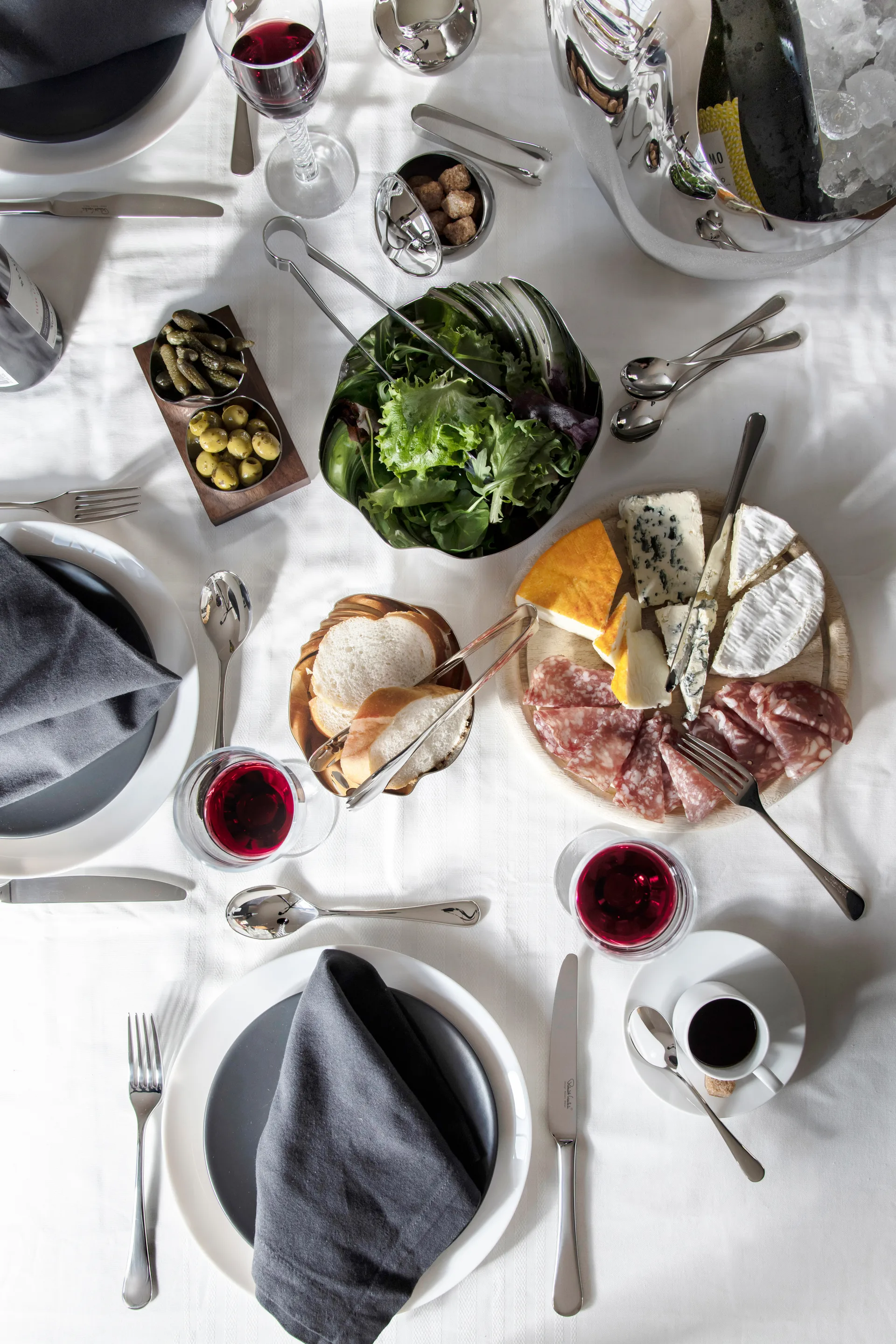 Radford table spoon mirror, Stainless steel Robert Welch