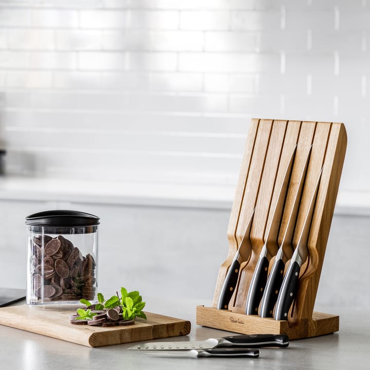 Robert Welch professional knife set oak, 7 pieces Robert Welch