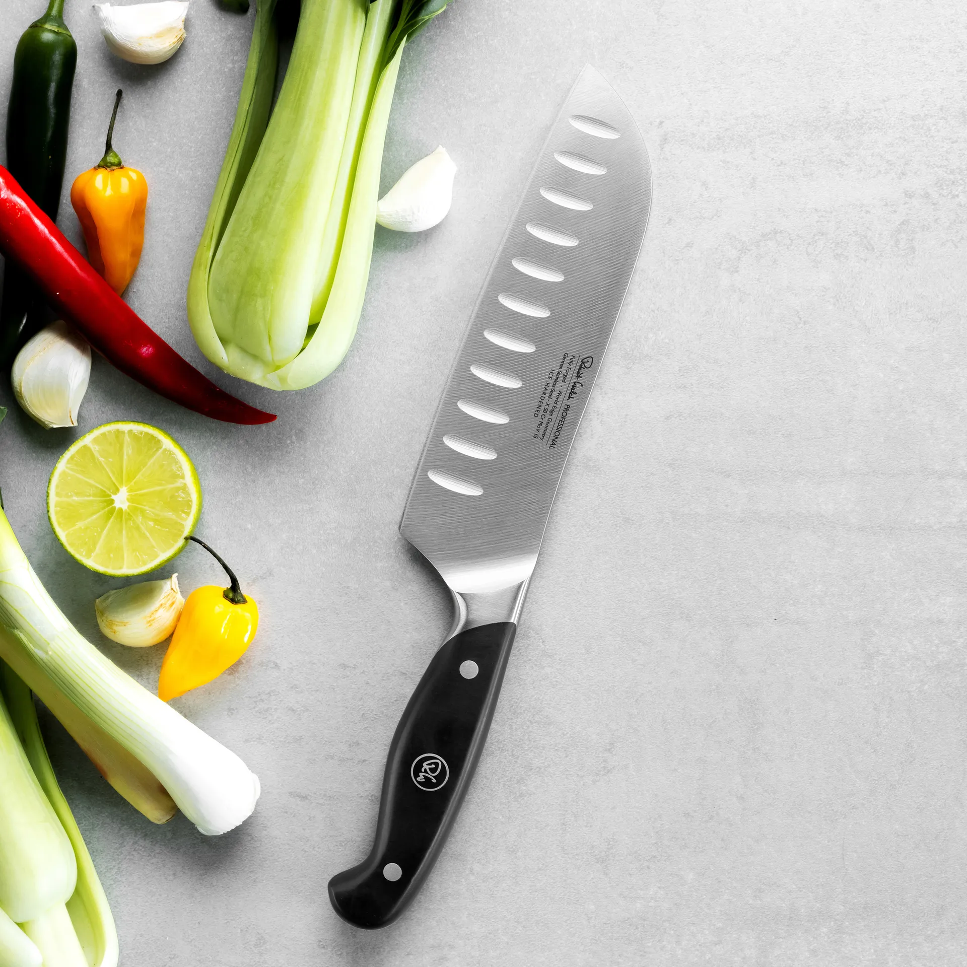 Robert Welch Professional Santoku Knife 17 cm, Stainless steel Robert Welch