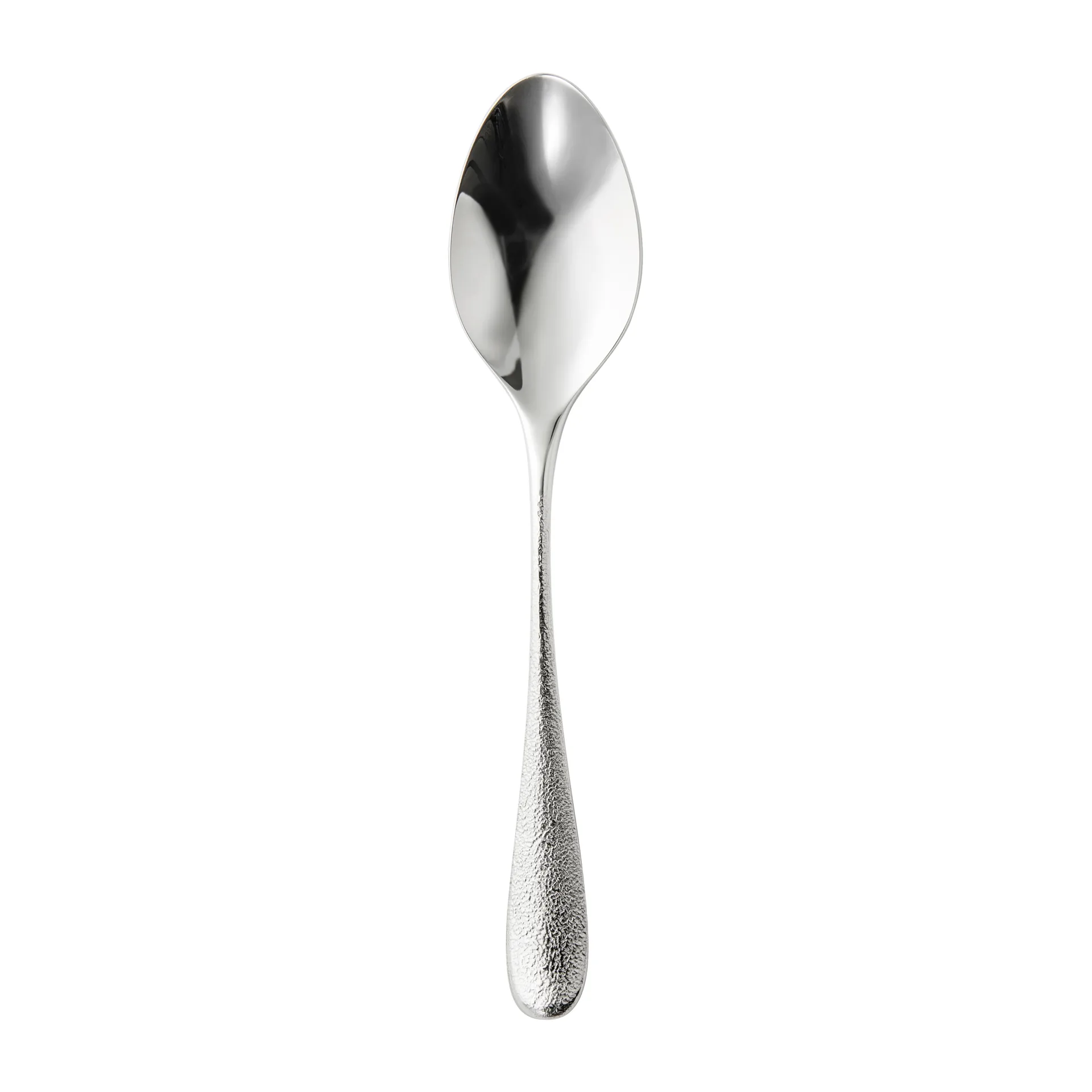 Sandstone dessert spoon smooth, Stainless steel Robert Welch