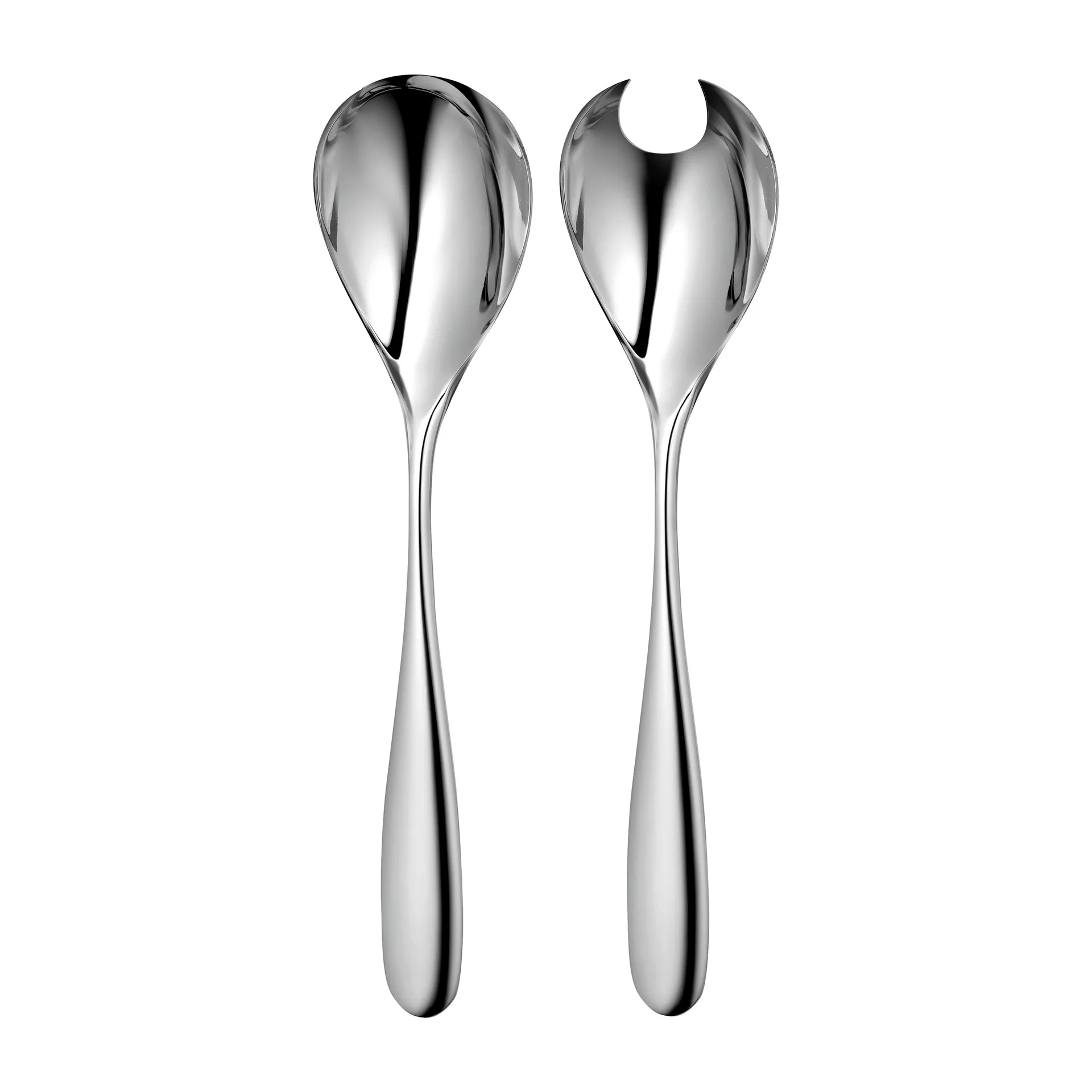 Stanton Bright salad servers 2 pieces, Stainless steel Robert Welch