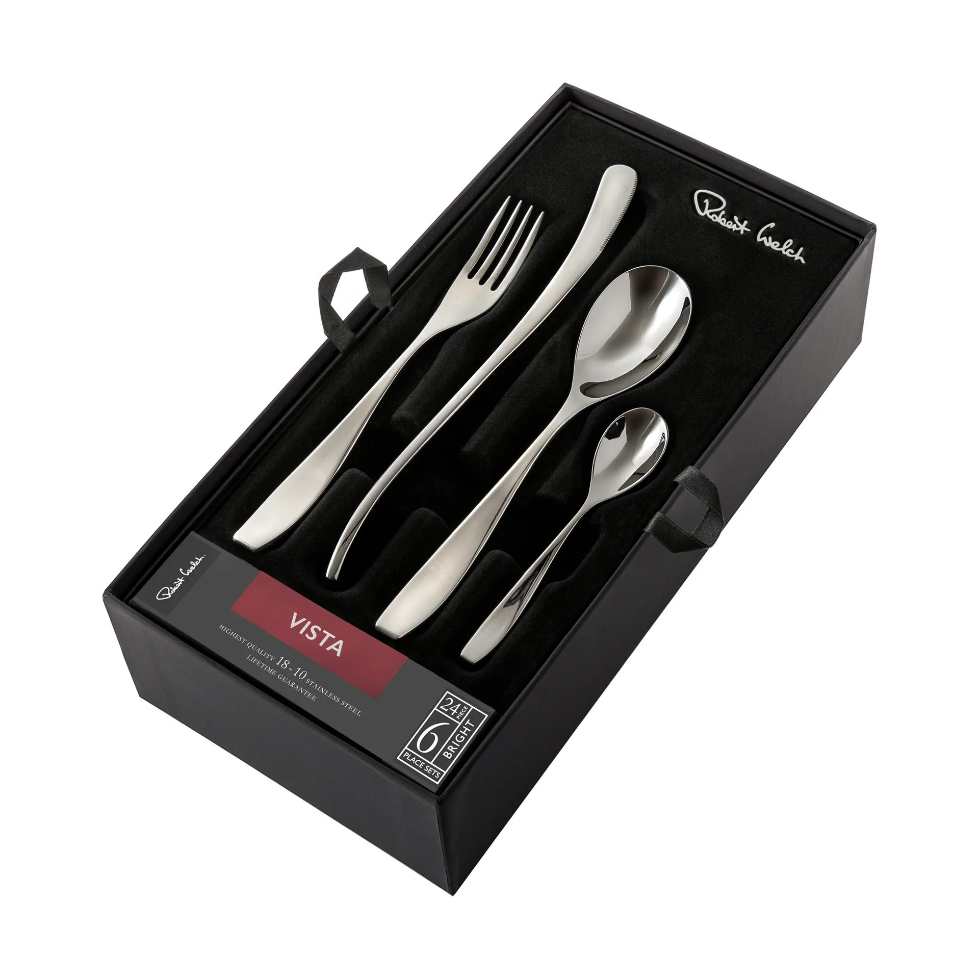 Vista Bright cutlery, 24 pieces Robert Welch