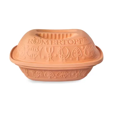 Classic terracotta clay pot - 2 seater - Römertopf