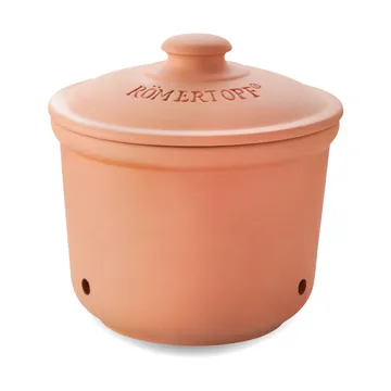 Römertopf onion storage jar - Terracotta - Römertopf