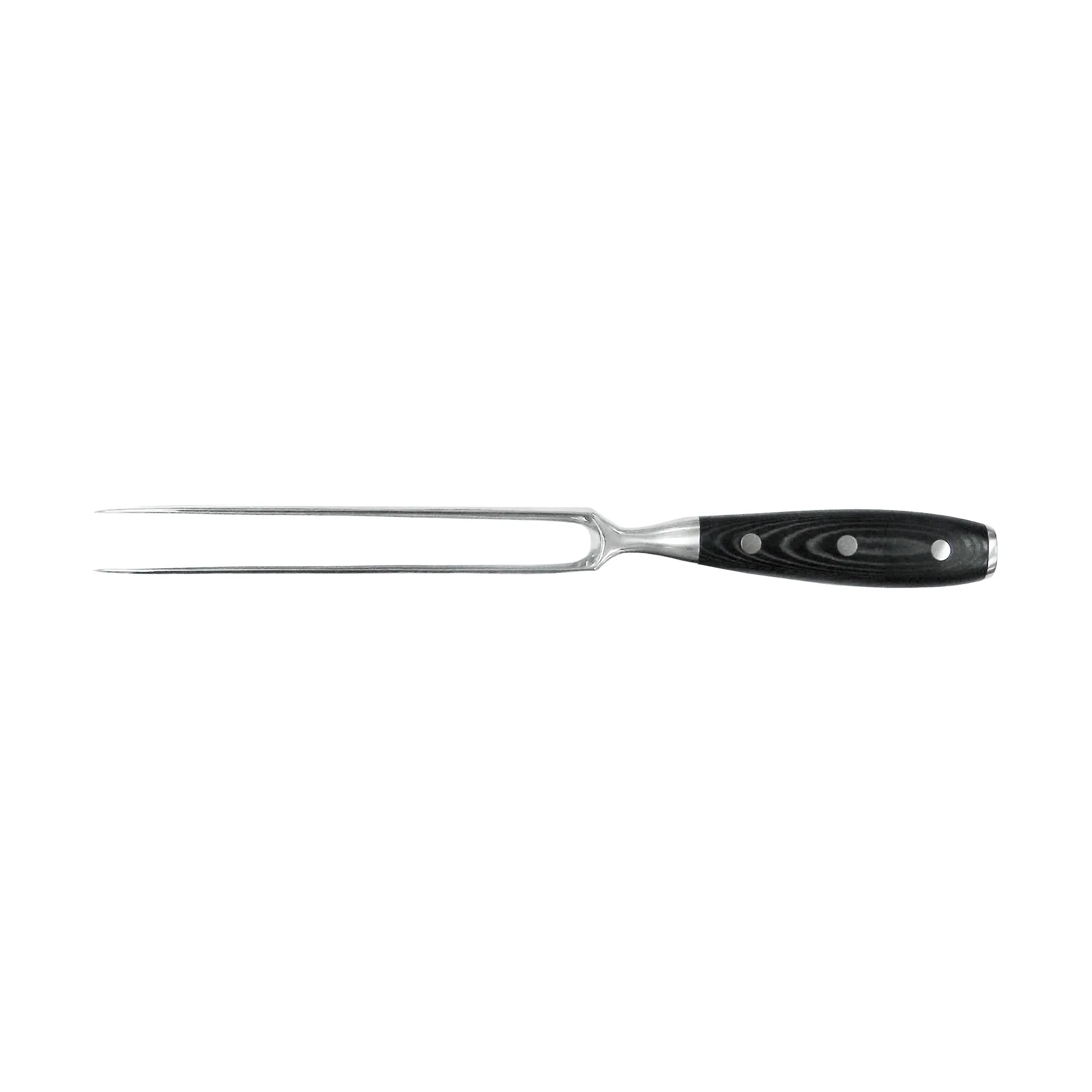 Inox Micarta carving fork, 18 cm Ronneby Bruk