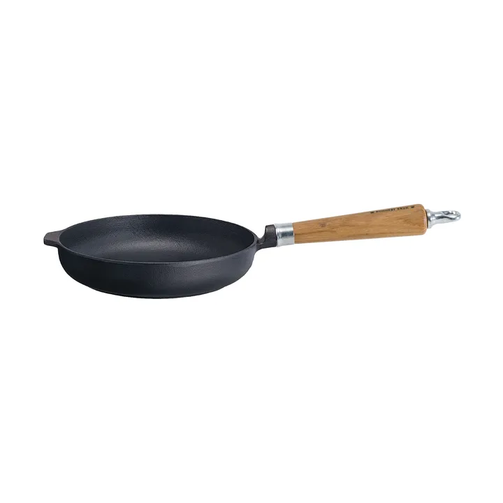 Maestro frying pan - Ø25 cm with oak handle - Ronneby Bruk