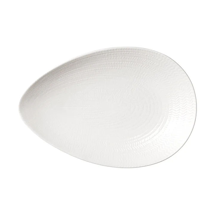 Blå eld serveringsfat - White, 24x35 cm - Rörstrand