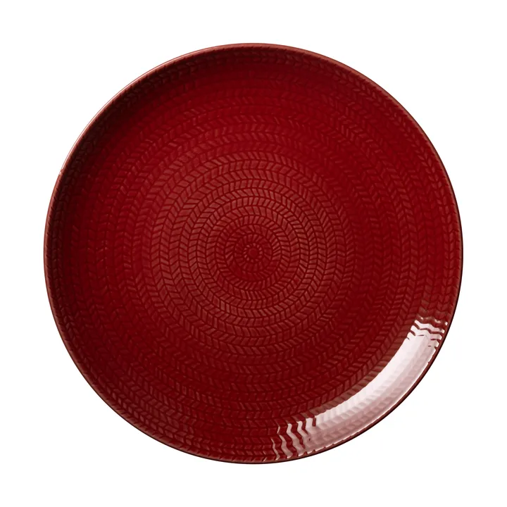 Blue Fire plate - Red, 26 cm - Rörstrand
