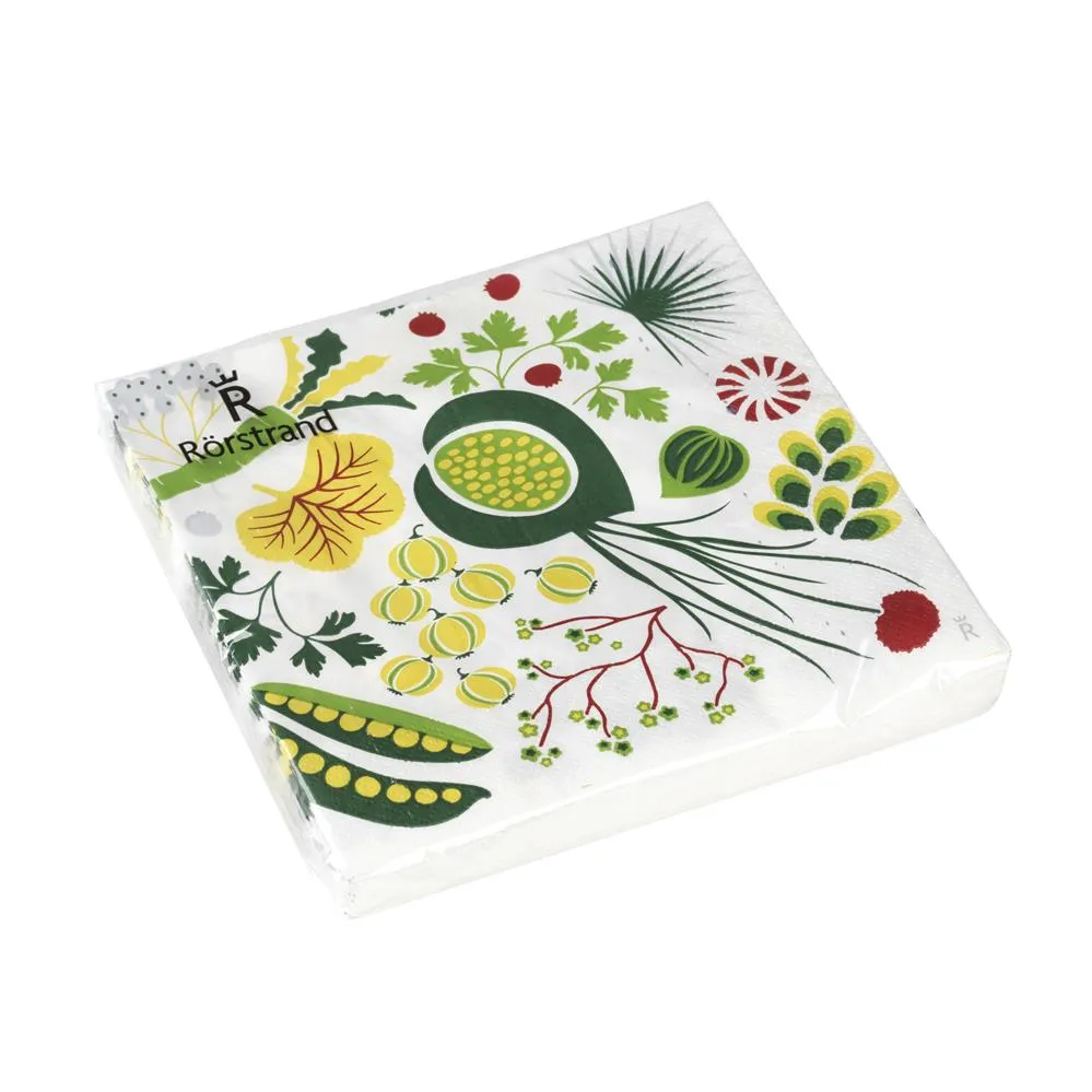 Kulinara napkin 20-pack, white Rörstrand