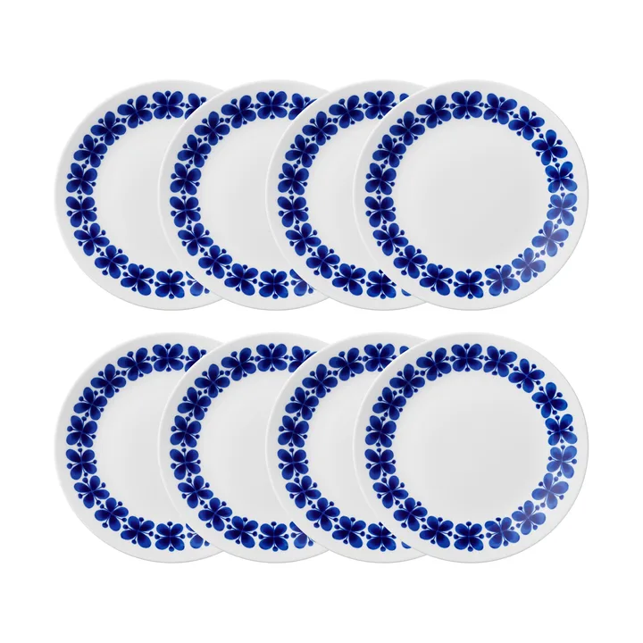 Mon Amie plate Ø24 cm 8-pack - Blue - undefined - Rörstrand