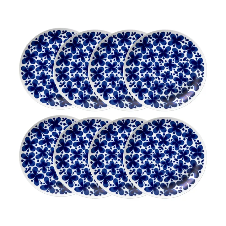 Mon Amie plate Ø 27 cm 8-pack - Blue - undefined - Rörstrand