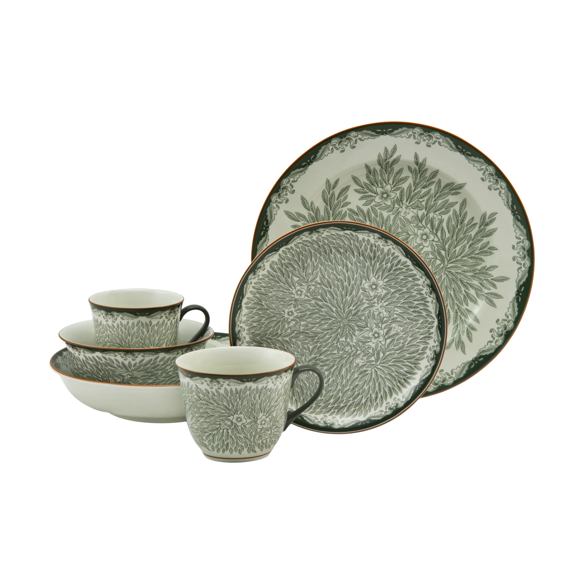 Ostindia Floris mug 30 cl, Green
 Rörstrand