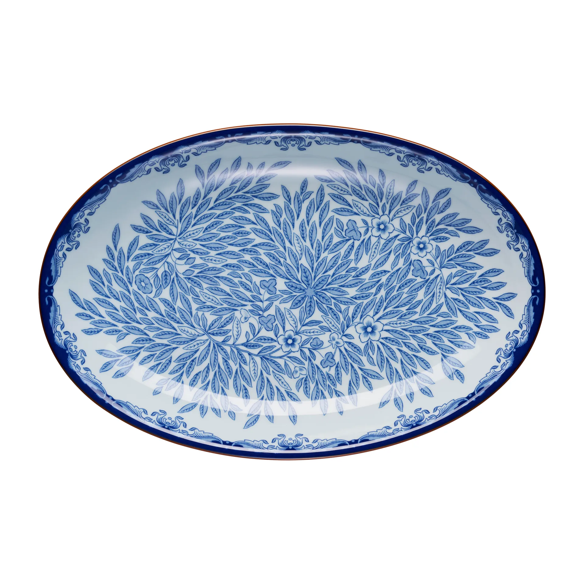 Ostindia Floris oval serving plate, 22x33 cm Rörstrand