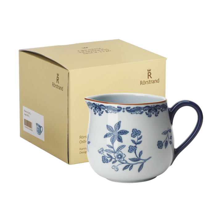 Ostindia jug 45 cl gift wrap, Blue-white Rörstrand