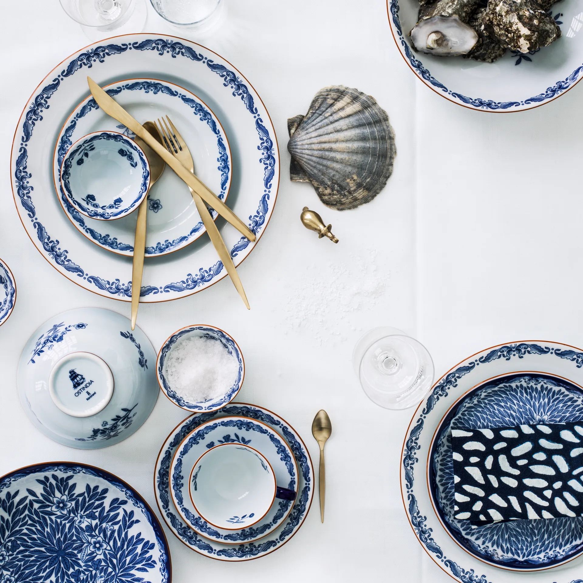 Ostindia plate, 21 cm Rörstrand