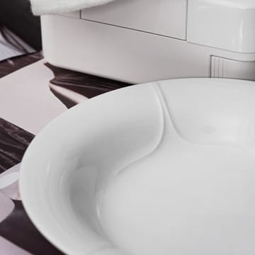 Pli Blanc deep  plate 23 cm - white - Rörstrand