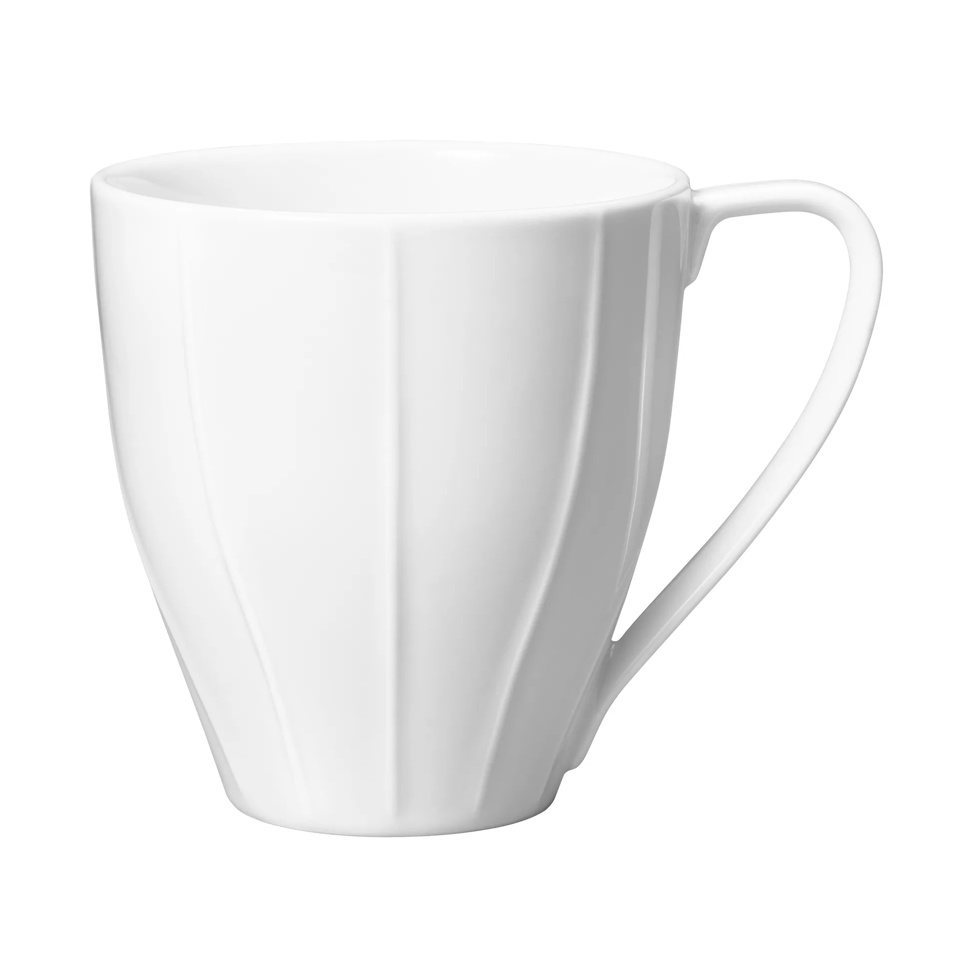 Pli Blanc mug 34 cl, white Rörstrand