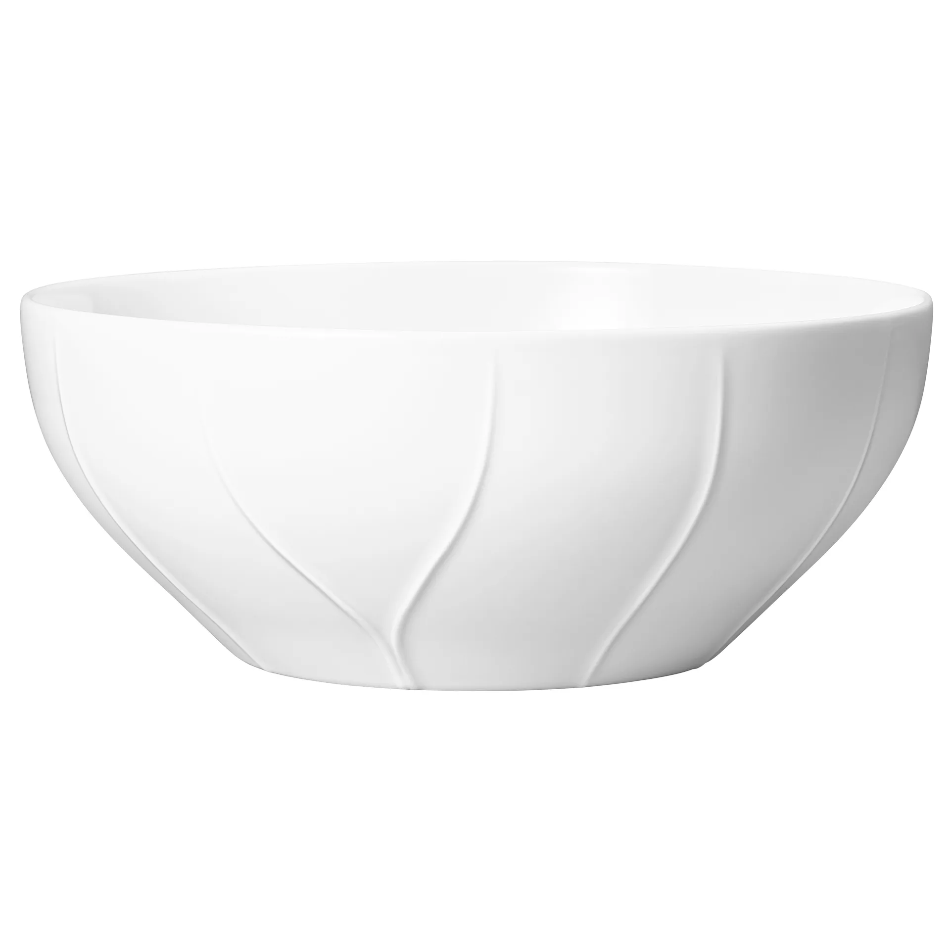 Pli Blanc serving bowl 1.9 L, white Rörstrand