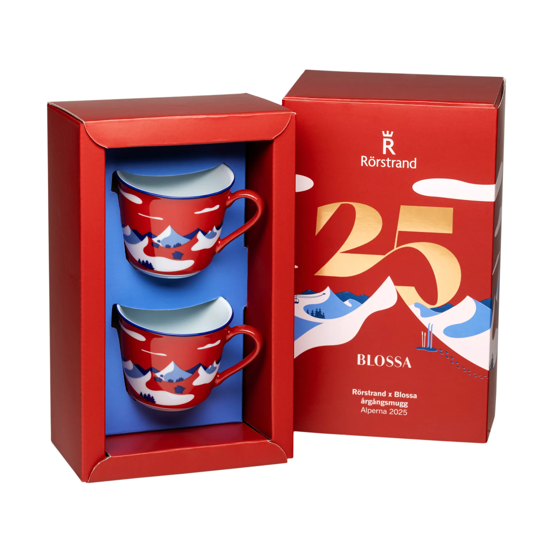 Rörstrand Blossa mug 14 cl 2-pack, 2025 Rörstrand