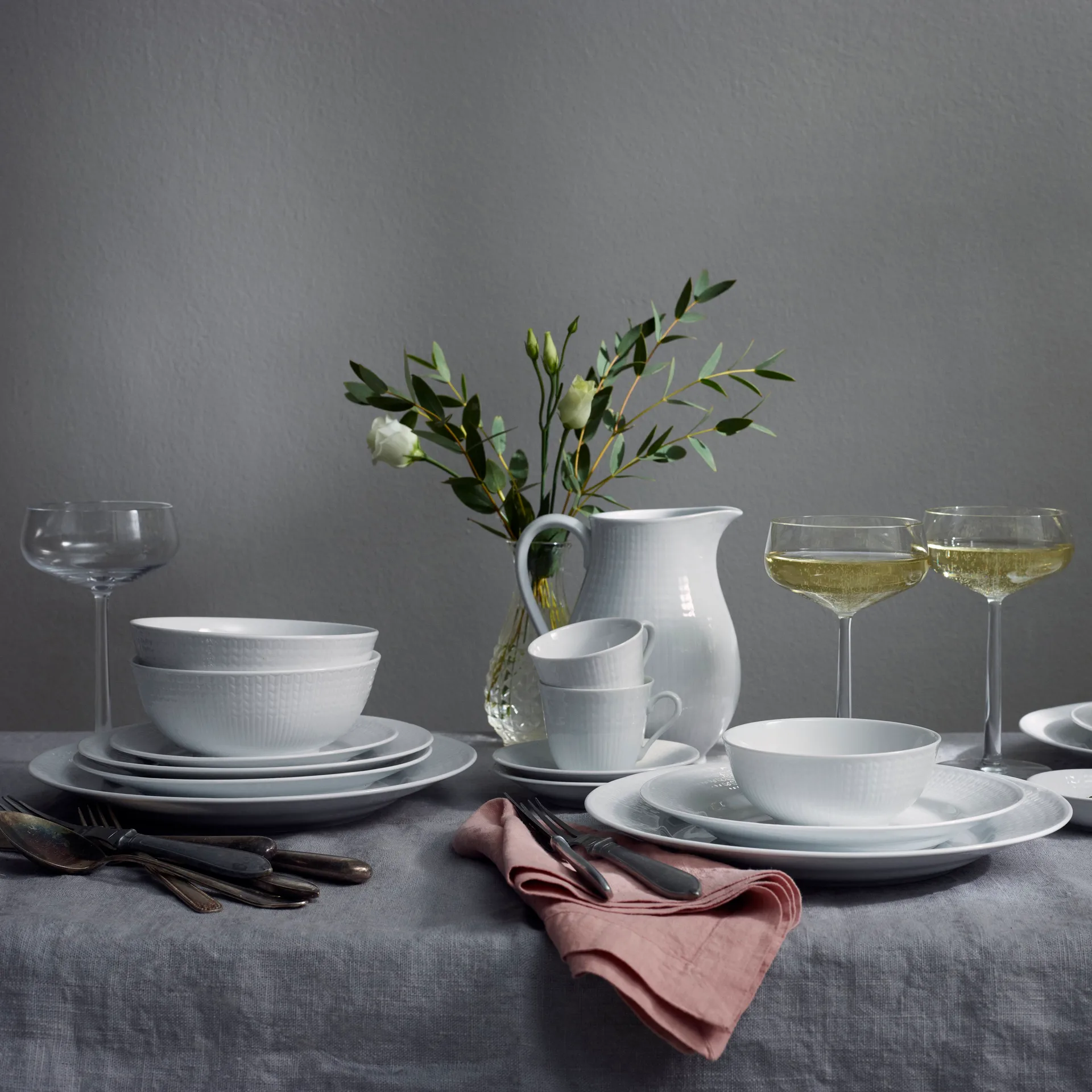 Swedish Grace bowl 1 l, snow Rörstrand