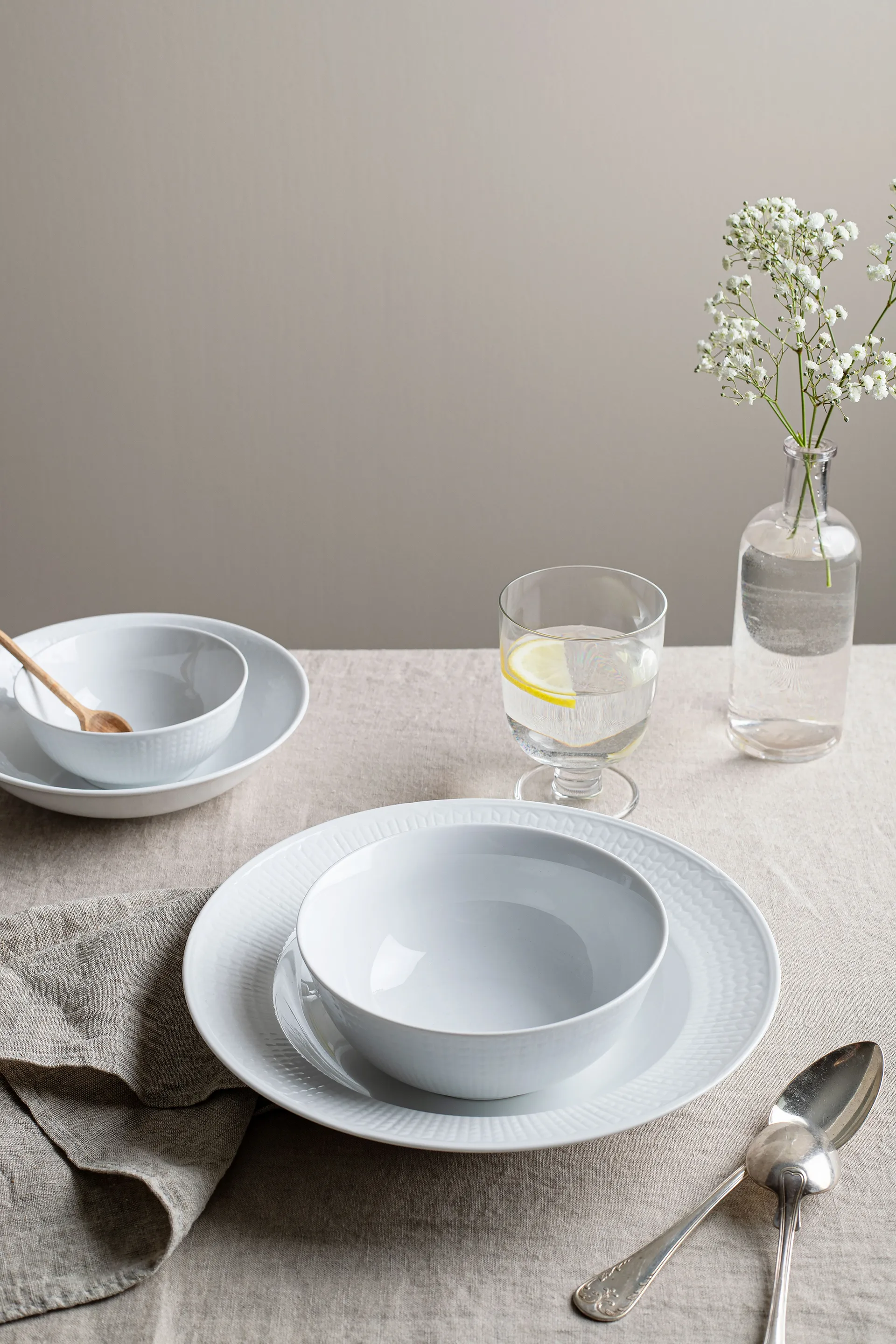 Swedish Grace bowl 60 cl 8-pack - Snow (white),  Rörstrand