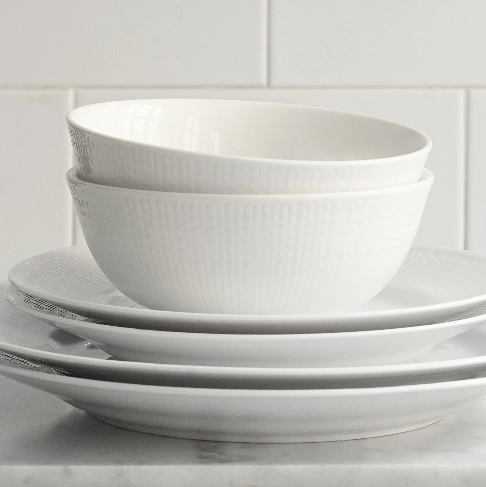 Swedish Grace bowl 60 cl 8-pack - Snow (white) Rörstrand