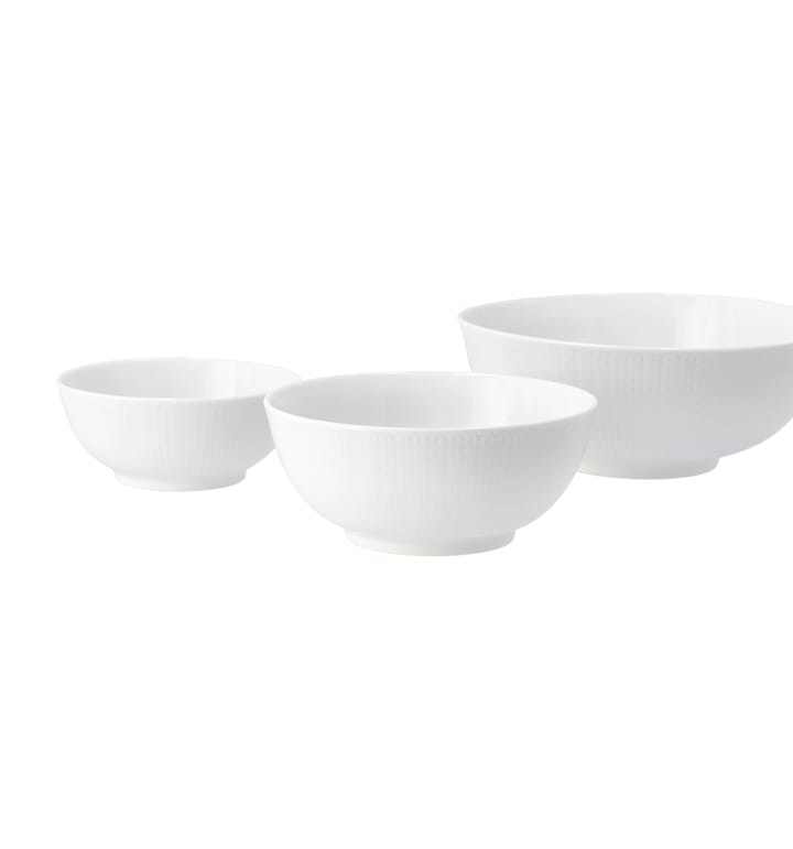 Swedish Grace bowl large, snow (white) Rörstrand