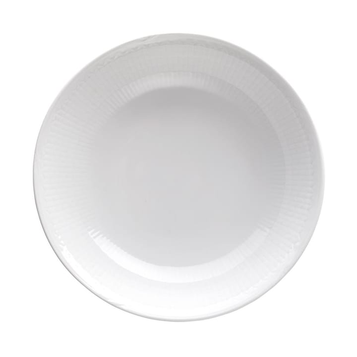 Swedish Grace deep plate Ø19 cm, snow (white) Rörstrand