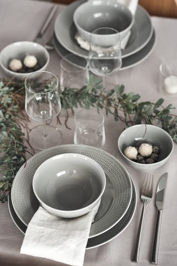 Swedish Grace deep plate Ø25 cm - Mist (grey) - Rörstrand