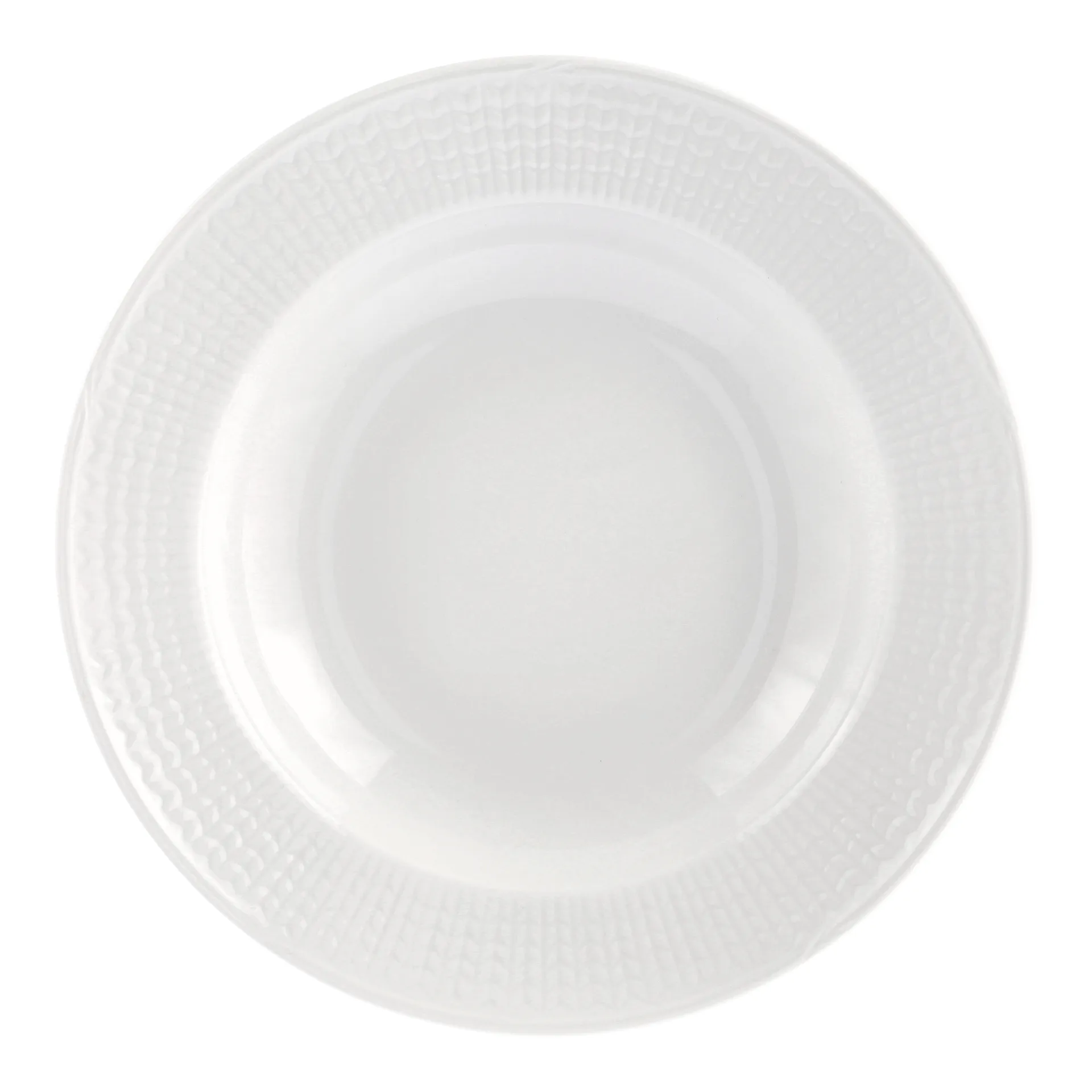 Swedish Grace deep plate Ø25 cm, snow (white) Rörstrand