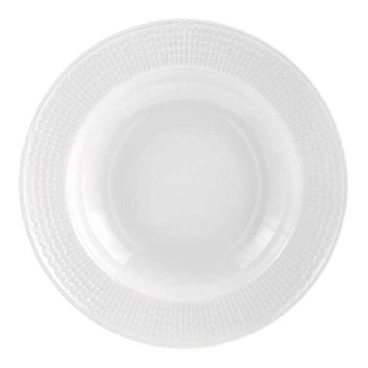 Swedish Grace deep plate Ø25 cm, snow (white) Rörstrand