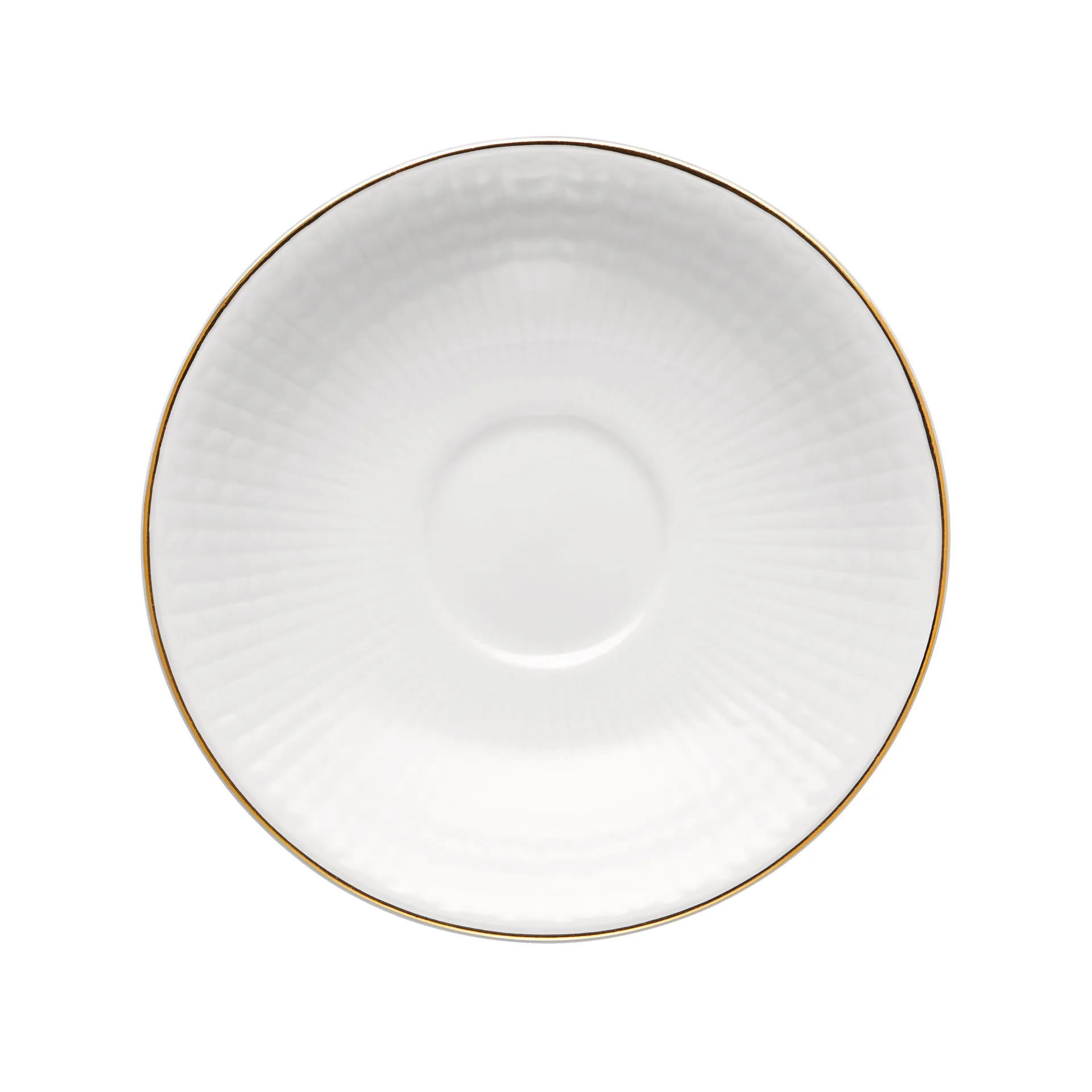 Swedish Grace Gala coffee cup with saucer, white Rörstrand