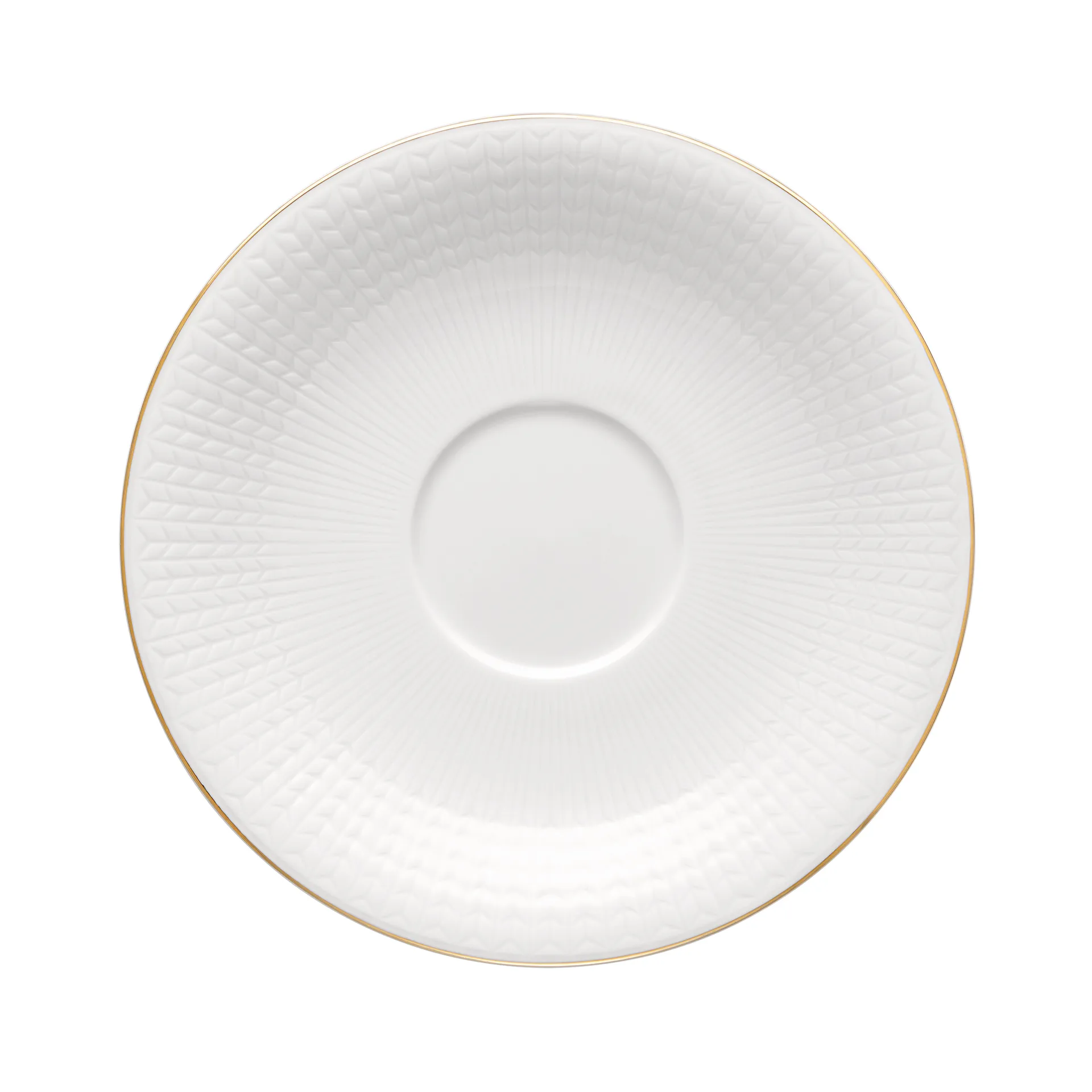 Swedish Grace Gala teacup with saucer, white Rörstrand