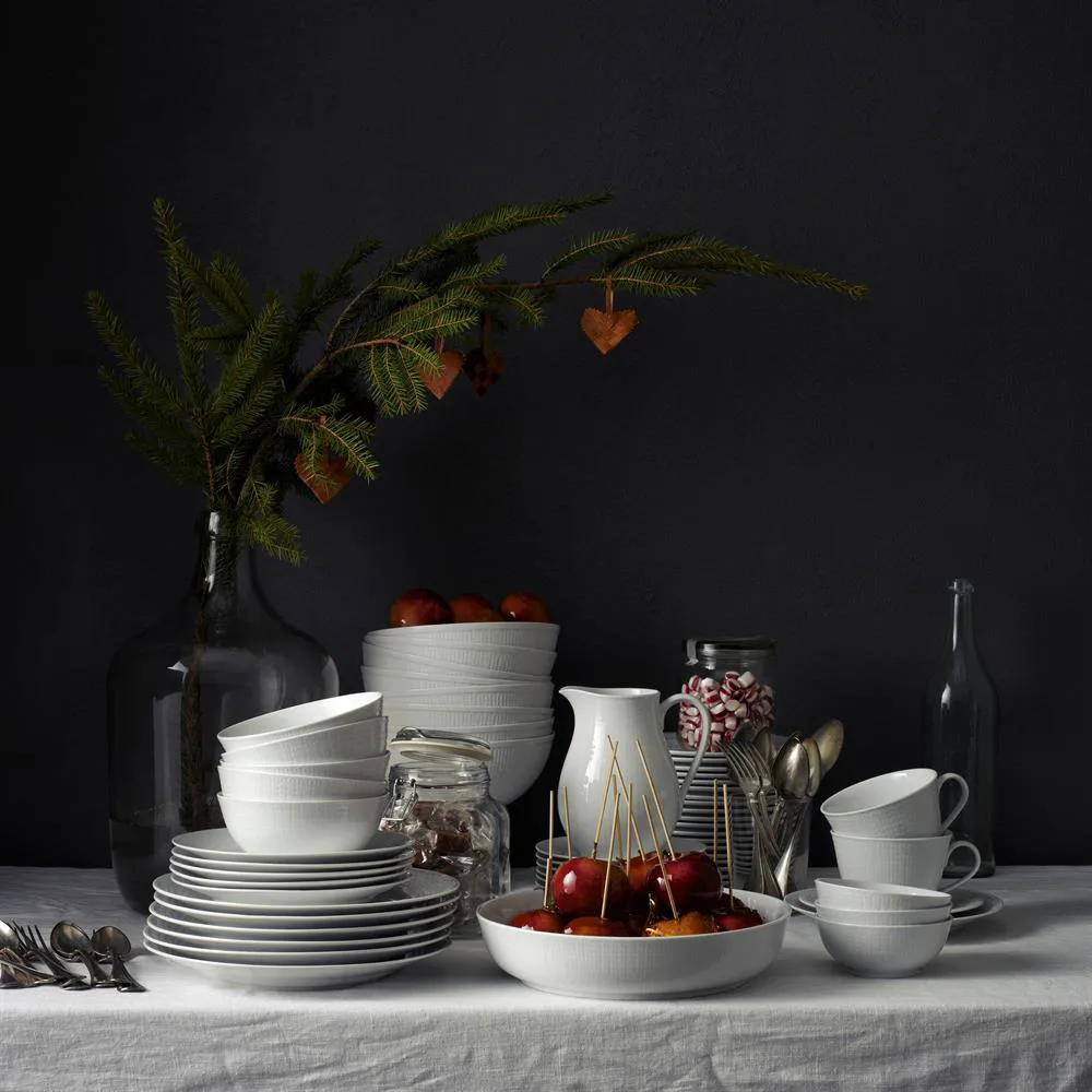 Swedish Grace & Karlevi starter set - Snow (white),  Rörstrand