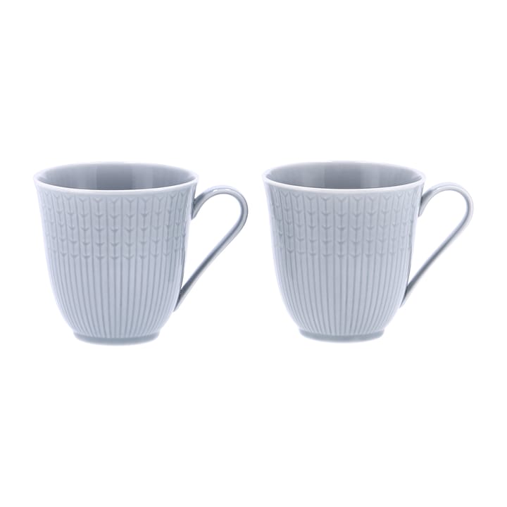 Swedish Grace mug 30 cl 2-pack - ice (light blue) - Rörstrand