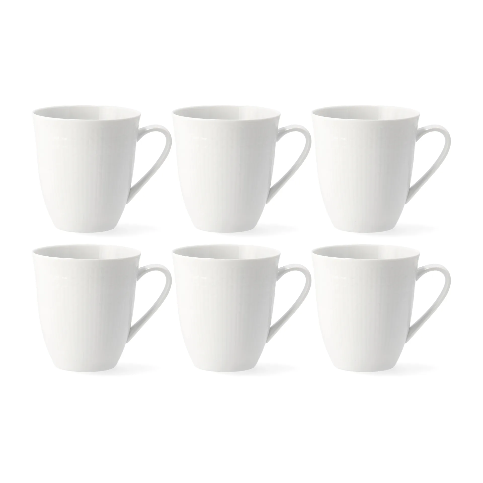 Swedish Grace mug 50 cl, 6-pack snow (white) Rörstrand