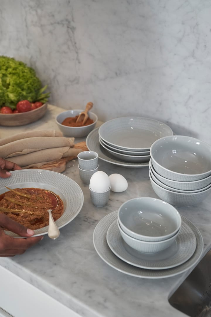 Swedish Grace plate Ø 27 cm 6-pack Mist (grey),  Rörstrand