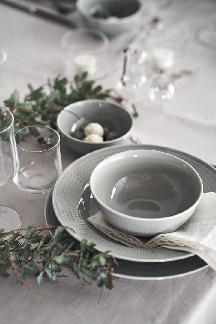 Swedish Grace plate Ø 27 cm 6-pack Mist (grey) Rörstrand