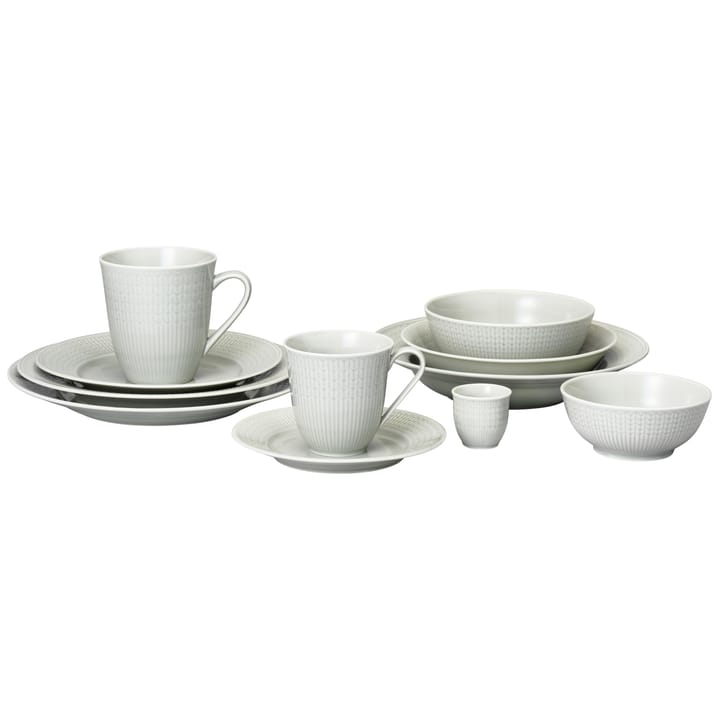 Swedish Grace plate Ø 27 cm 6-pack Mist (grey),  Rörstrand