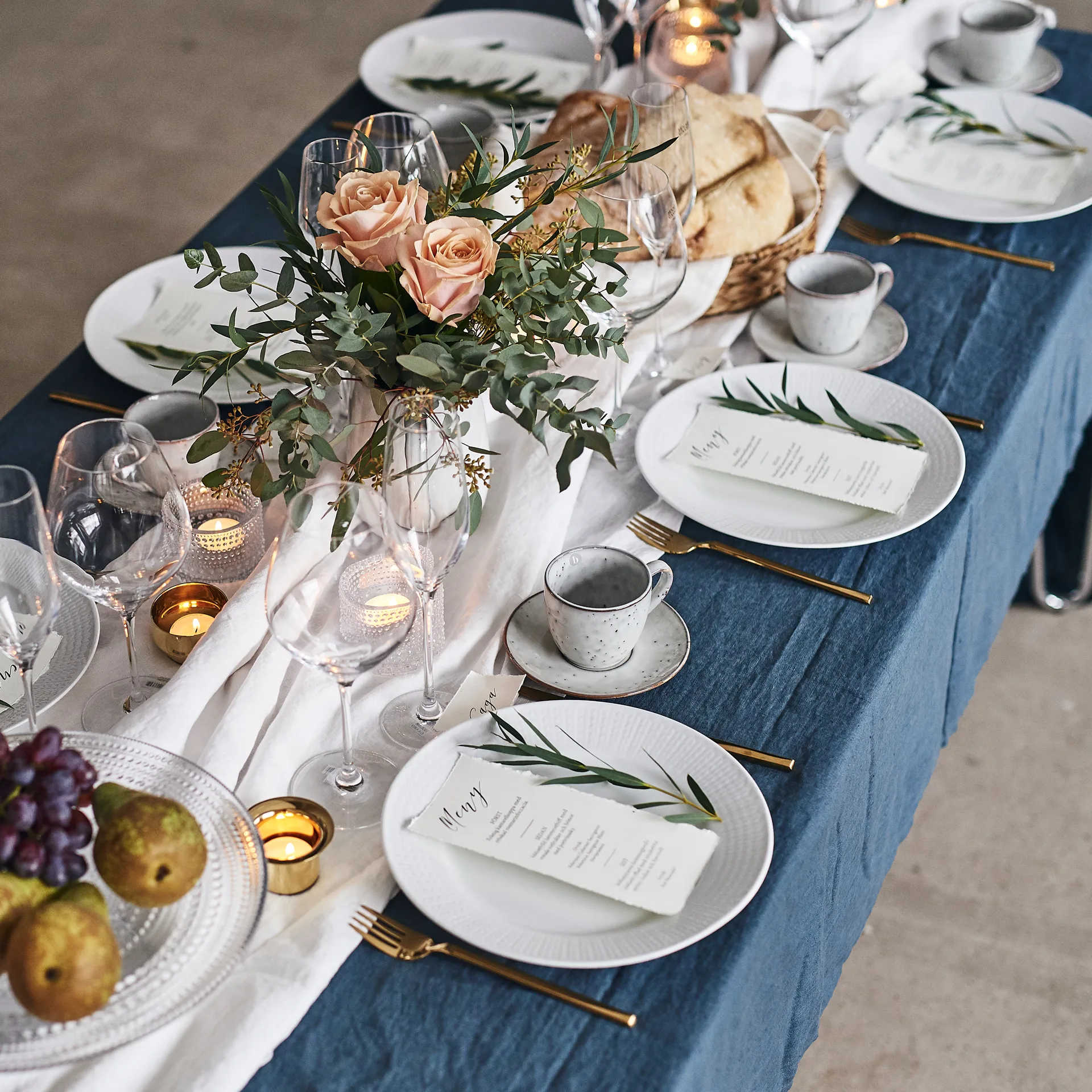 Swedish Grace plate Ø27 cm 8-pack - Snow (white) Rörstrand