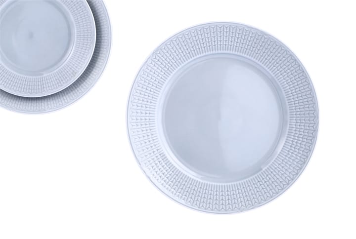 Swedish Grace plate Ø27 cm, ice (light blue) Rörstrand