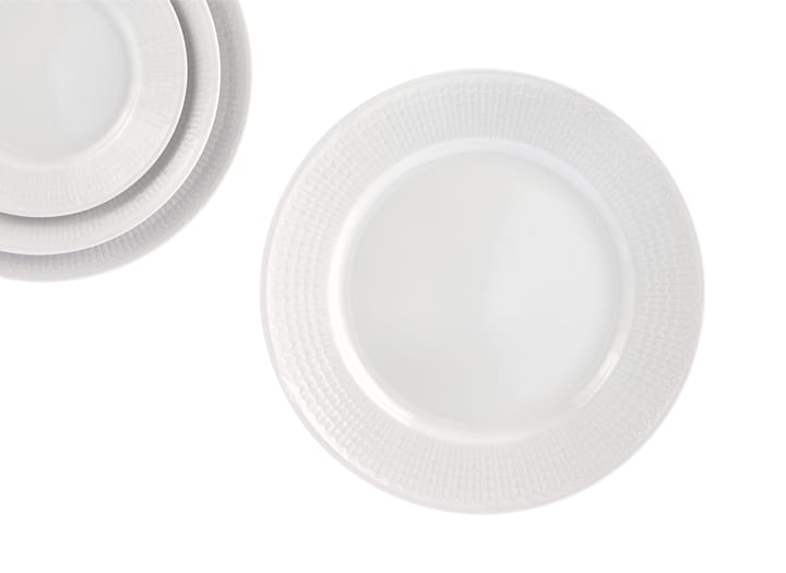 Swedish Grace plate Ø27 cm, snow (white) Rörstrand