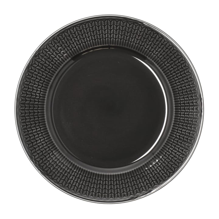 Swedish Grace plate Ø27 cm - stone (dark grey) - Rörstrand