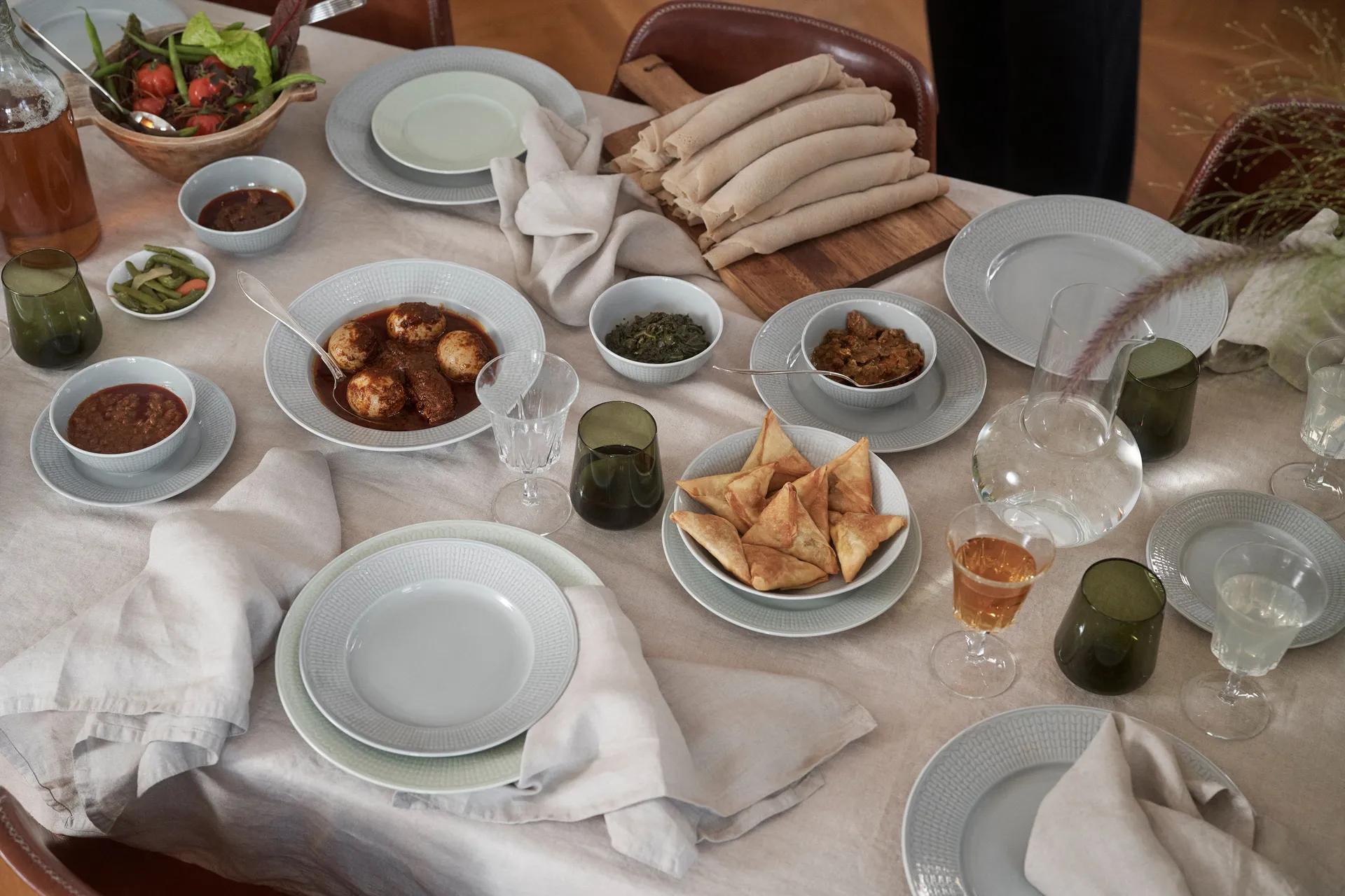 Swedish Grace & Polar starter set - Snow (white) Rörstrand