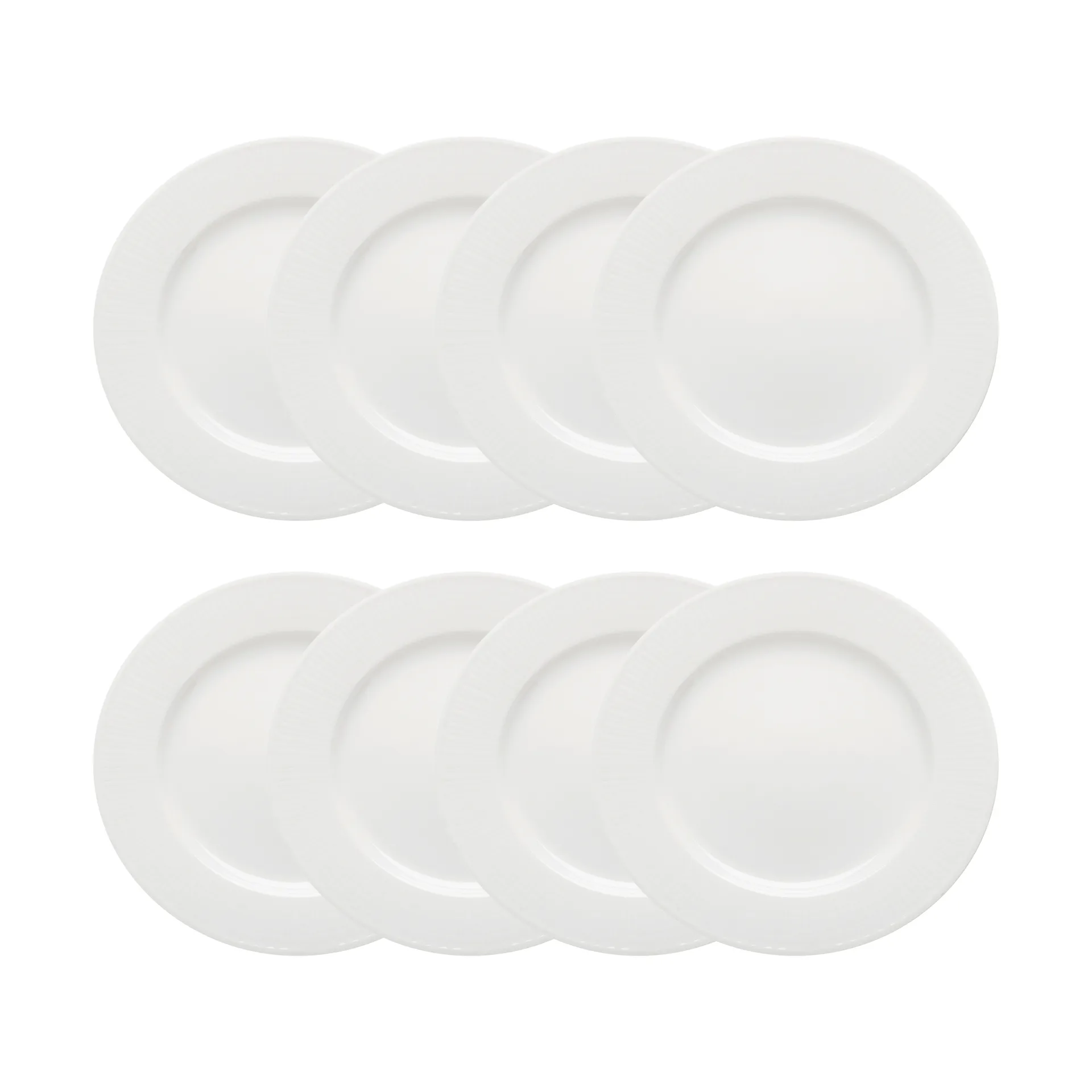 Swedish Grace side plate Ø17 cm 8-pack - Snow (white) Rörstrand