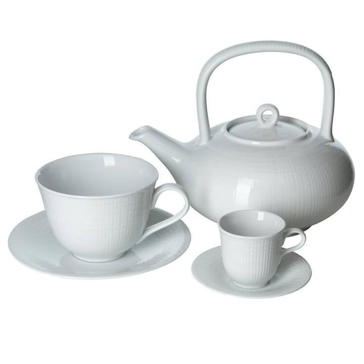 Swedish Grace teapot, snow (white) Rörstrand