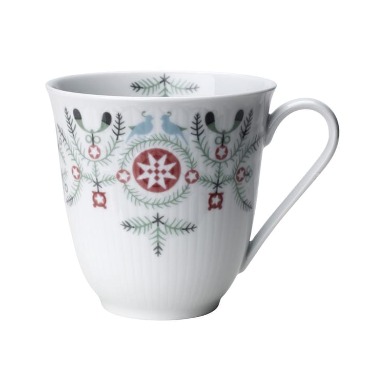 Swedish Grace Winter mug 30 cl, white Rörstrand