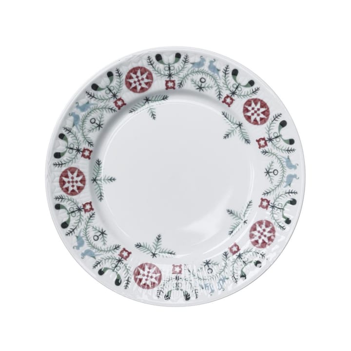 Swedish Grace Winter side plate 17 cm, white Rörstrand