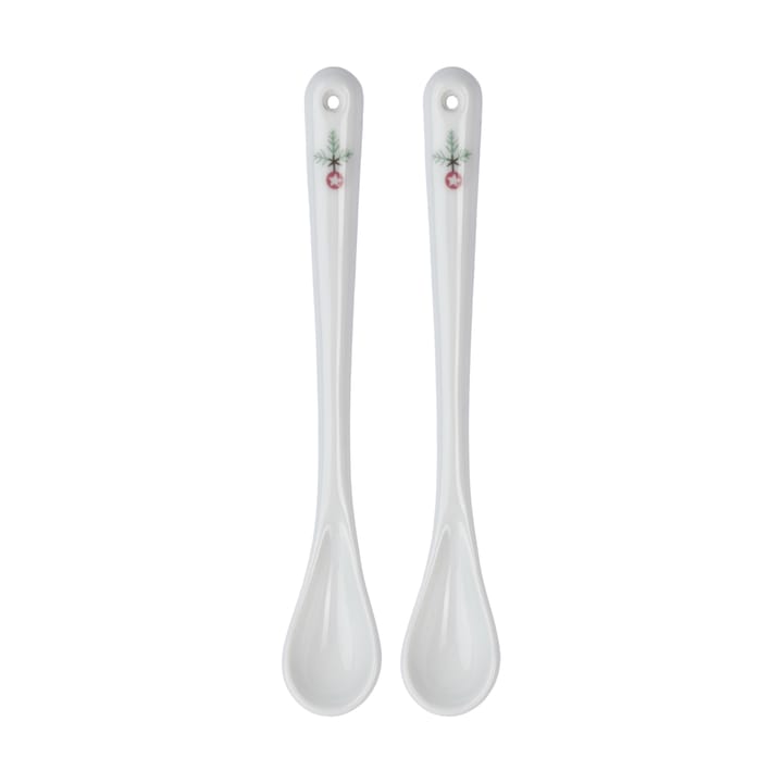Swedish Grace Winter spoon 15 cm 2-pack - White - Rörstrand
